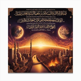 Islamic Art 3 Canvas Print