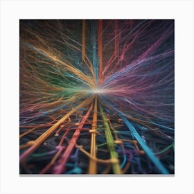 Neural Network 13 Canvas Print