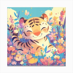 Cute Tiger Canvas Print