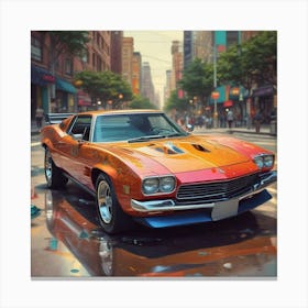 Chevrolet Camaro 4 Canvas Print