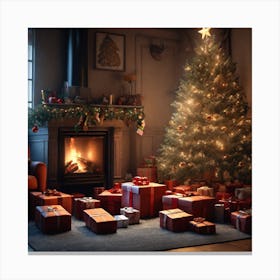 Christmas Tree 51 Canvas Print