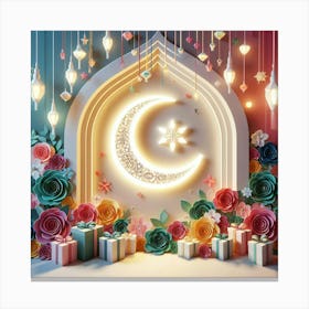 Muslim Holiday 2 Canvas Print