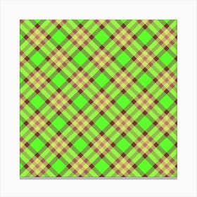 Plaid Background Canvas Print