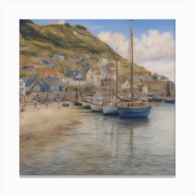 Quiet Cove Canvas Print