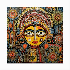 Indian Goddess Canvas Print