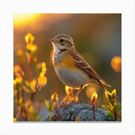 Arctic Wren Canvas Print