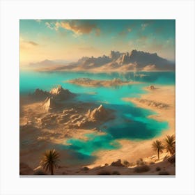 Pharaoh's Island Canvas Print