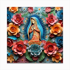 Virgin Of Guadalupe 1 Canvas Print