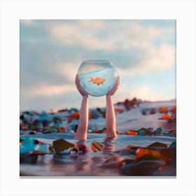 Goldfish Bowl Canvas Print