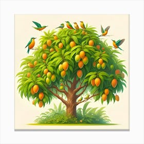 A Beautiful Mango Tree 2 Canvas Print