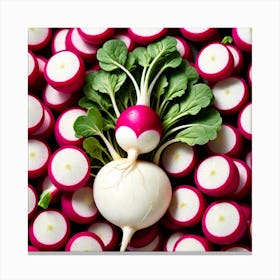 Radishes 60 Canvas Print