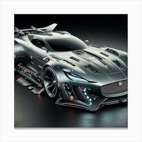 Futuristic Car 7 Canvas Print