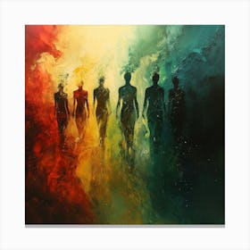 'The Rainbow' Art Canvas Print