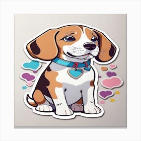 Beagle Canvas Print