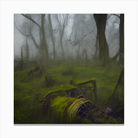 Mossy Forest 1 Canvas Print