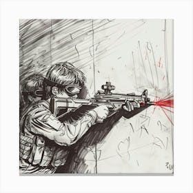 Sniper 1 Canvas Print