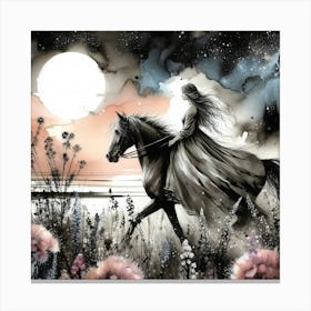 Creative Horse Beauty Illustration Nr 96 Canvas Print