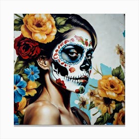 Day Of The Dead 9 Canvas Print