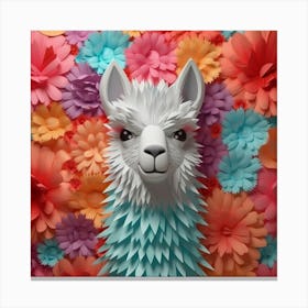 Llama Canvas Print