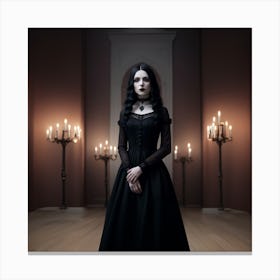 Gothic Shrine Canvas Print