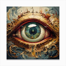 Eye Of The Universe Canvas Print