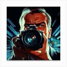 Jimmy Stewart - Rear Window Canvas Print