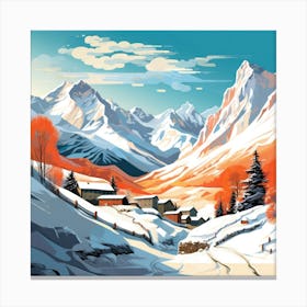 Winter Landscape 1 Canvas Print