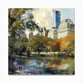 Central Park 1 Canvas Print