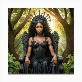 Queen Of The Forest 11 Canvas Print