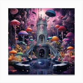 Fairytale Castle Canvas Print