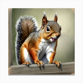 Squirrel 10 Canvas Print