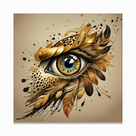 Eye Of The Tiger 3 Canvas Print