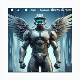 Halo 8 11 Canvas Print