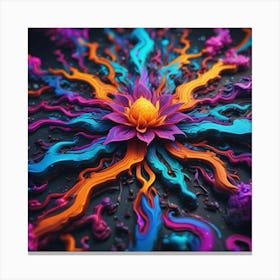 Lotus Flower Canvas Print