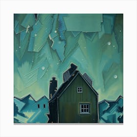 Aurora Bore Canvas Print