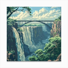 Victoria Falls Bridge Canvas Print