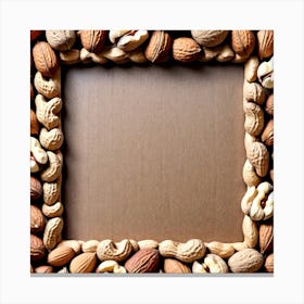 Nut Frame 8 Canvas Print