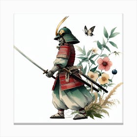 Samurai 12 Canvas Print
