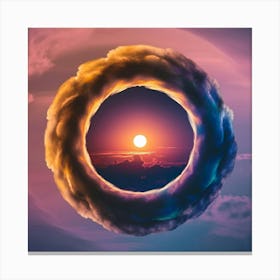 Ring Of Fire Canvas Print