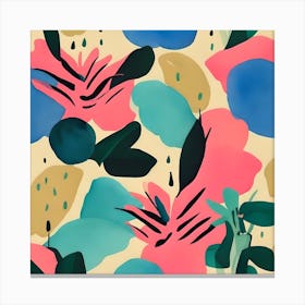 Tropical Print I Canvas Print