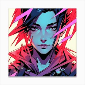 Ninja Girl Canvas Print