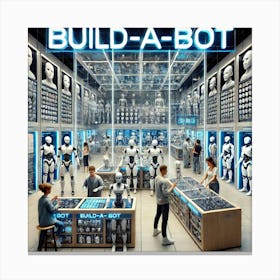 Build-A-Bot 1 Canvas Print