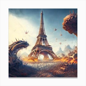 Eiffel Tower Canvas Print