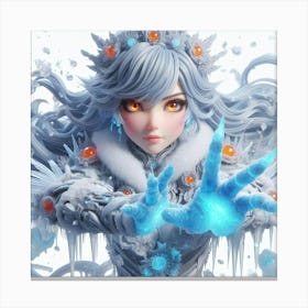 Ice Princess 2 Canvas Print