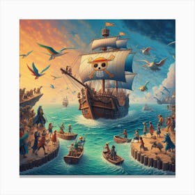 One Piece Canvas Print