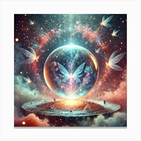 Ethereal Sphere 1 Canvas Print