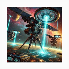 Orbital Strike Platforms 1024x1024 1 Canvas Print