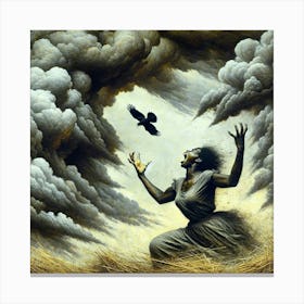 'The Crow' Canvas Print