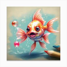 Goldfish 24 Canvas Print