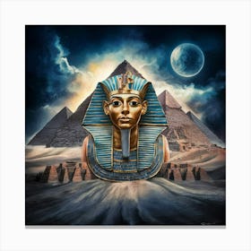 Egyptian Mask Canvas Print